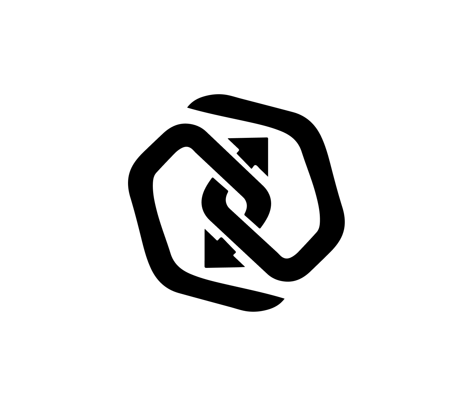 Flat logo mark